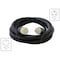 Ac Works SOOW; Cold Weather Extension Cord, 14 AWG, Indoor/Outdoor, 14/3, 1 Outlets, L6-15R, Black, Rubber L615PR-025 - alternate 2